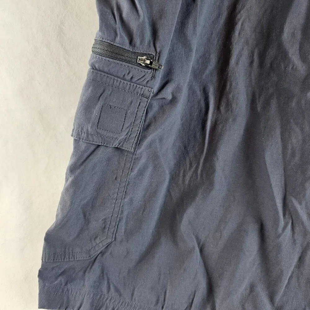 Orvis Shorts Mens 36 Gray Tech Cargo Stretch Hiking Outdoors Performance Gorp